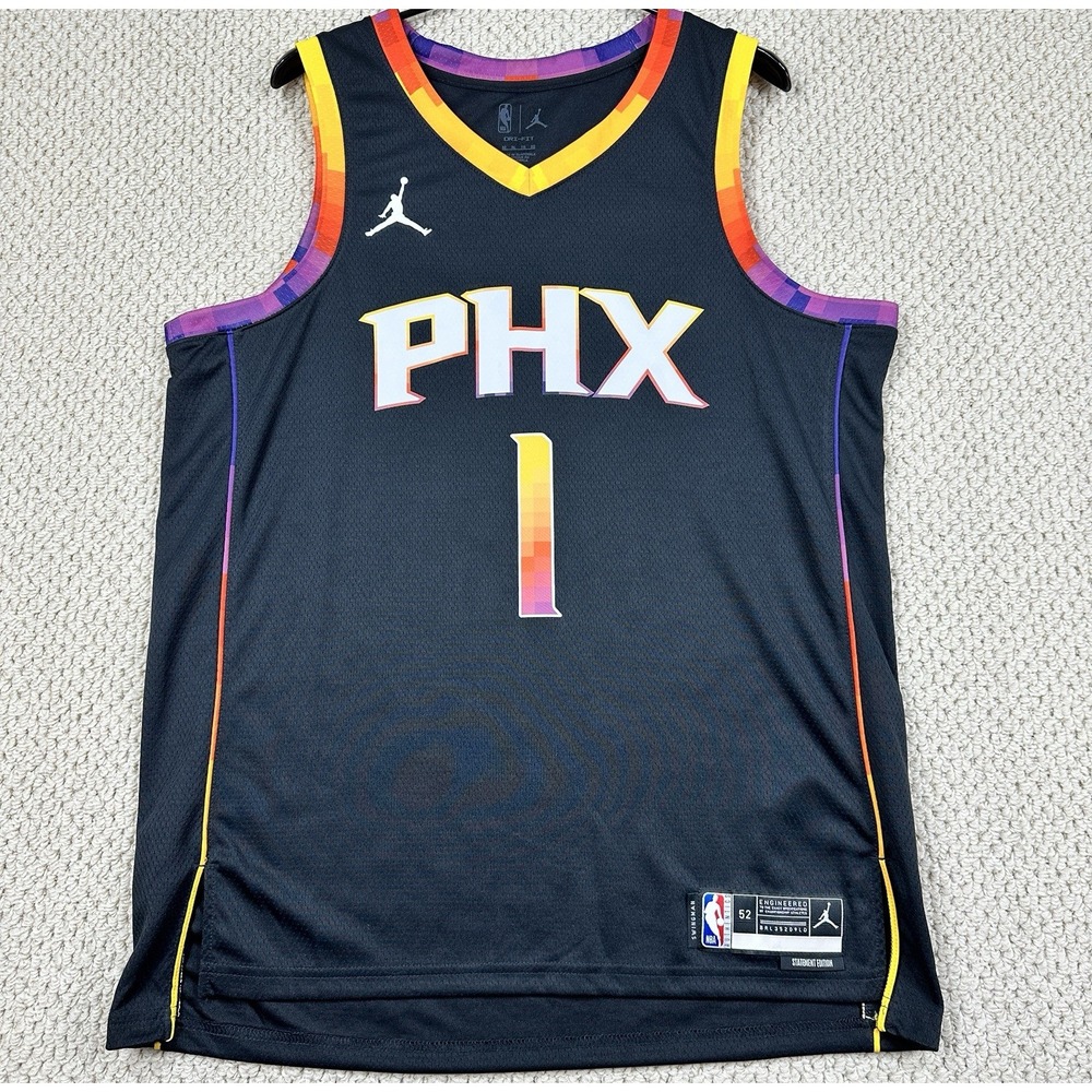 Phoenix Suns Nike Jersey XL 52 Swingman Jumpman Devin Booker Statement Edition